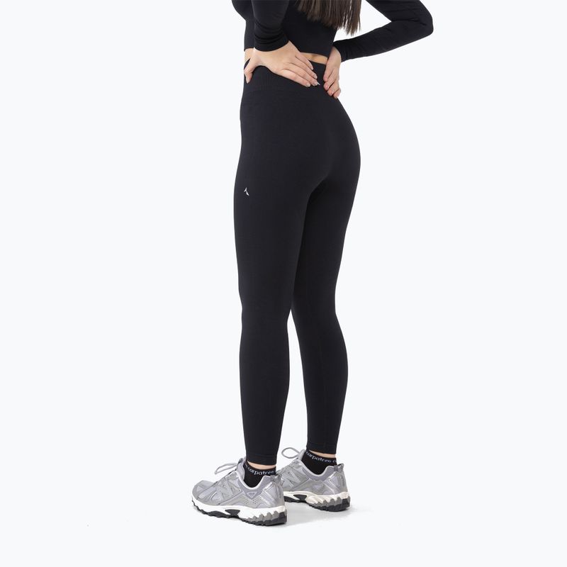Moteriškos treniruočių tamprės Carpatree Dopamine Buzz Seamless obsidian black 3