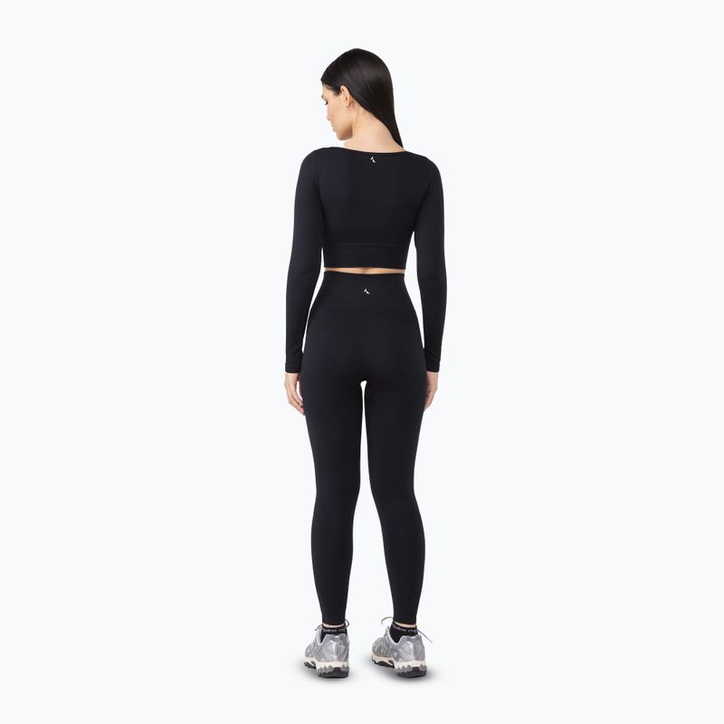 Moteriškos treniruočių tamprės Carpatree Dopamine Buzz Seamless obsidian black 4
