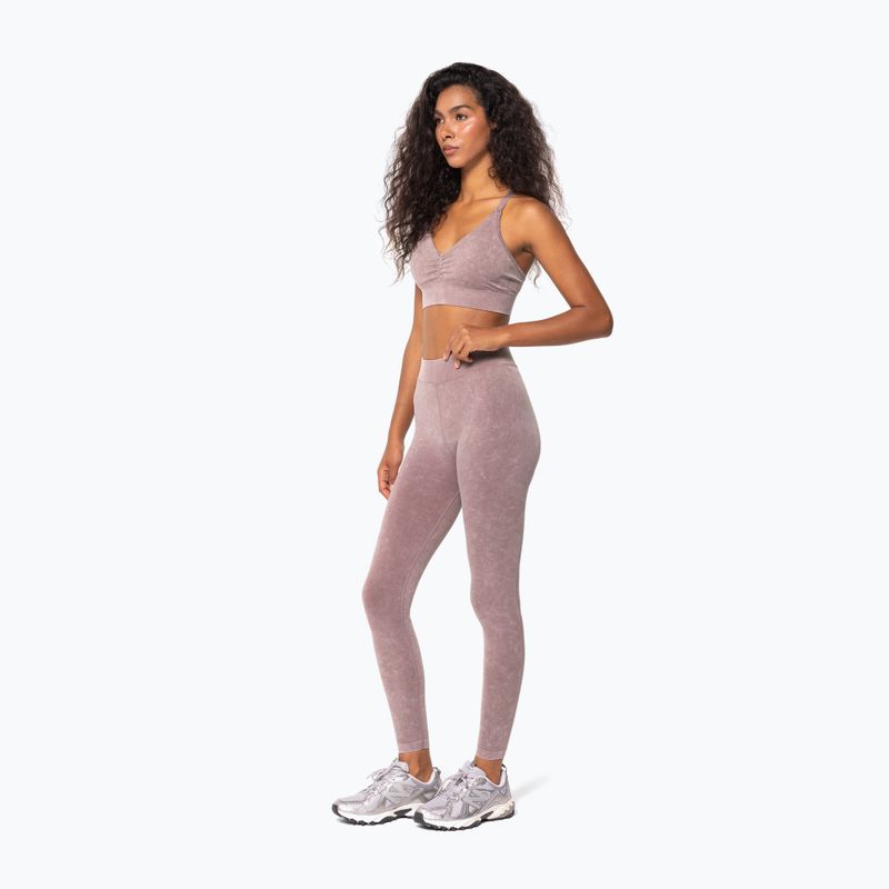 Moteriškos sportinės tamprės Carpatree Marble Story Seamless rose/quartz pink 2
