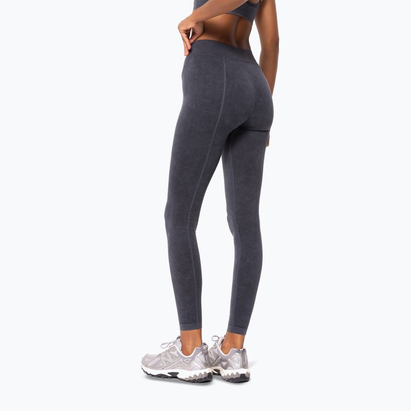 Moteriškos sportinės tamprės Carpatree Marble Story Seamless midnight mist black 6