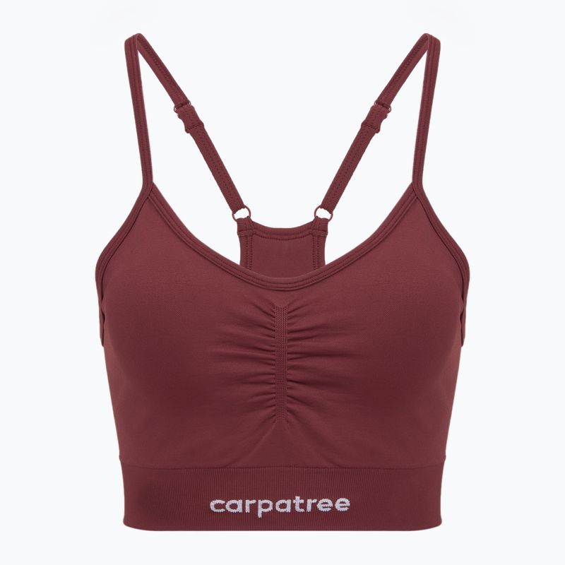 Treniruoklių liemenėlė Carpatree Allure Seamless burgundy 7