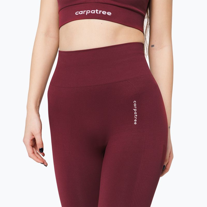 Moteriškos treniruočių tamprės Carpatree Allure Seamless burgundy 3