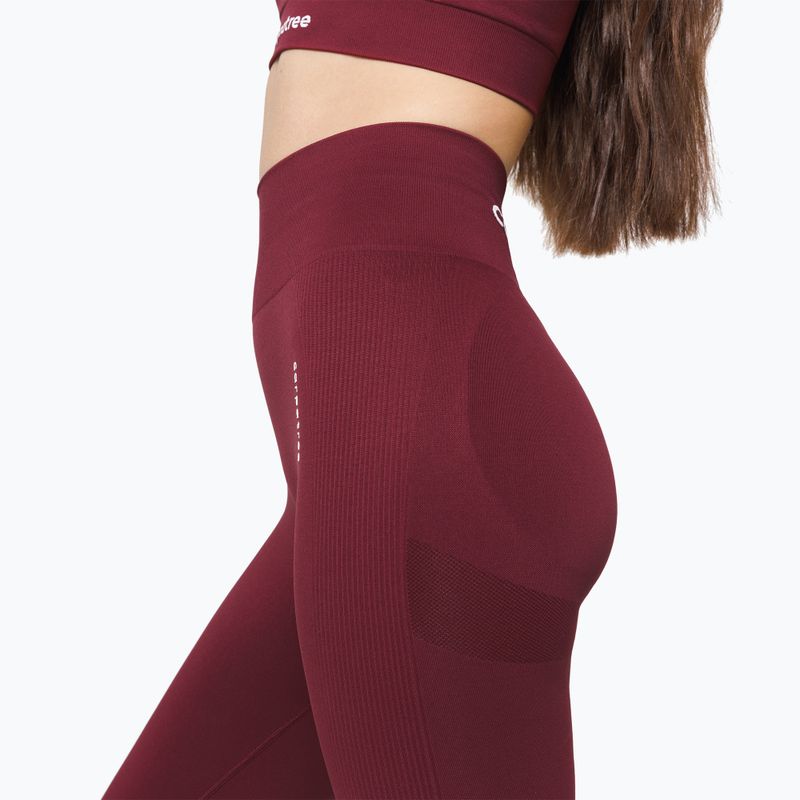 Moteriškos treniruočių tamprės Carpatree Allure Seamless burgundy 4