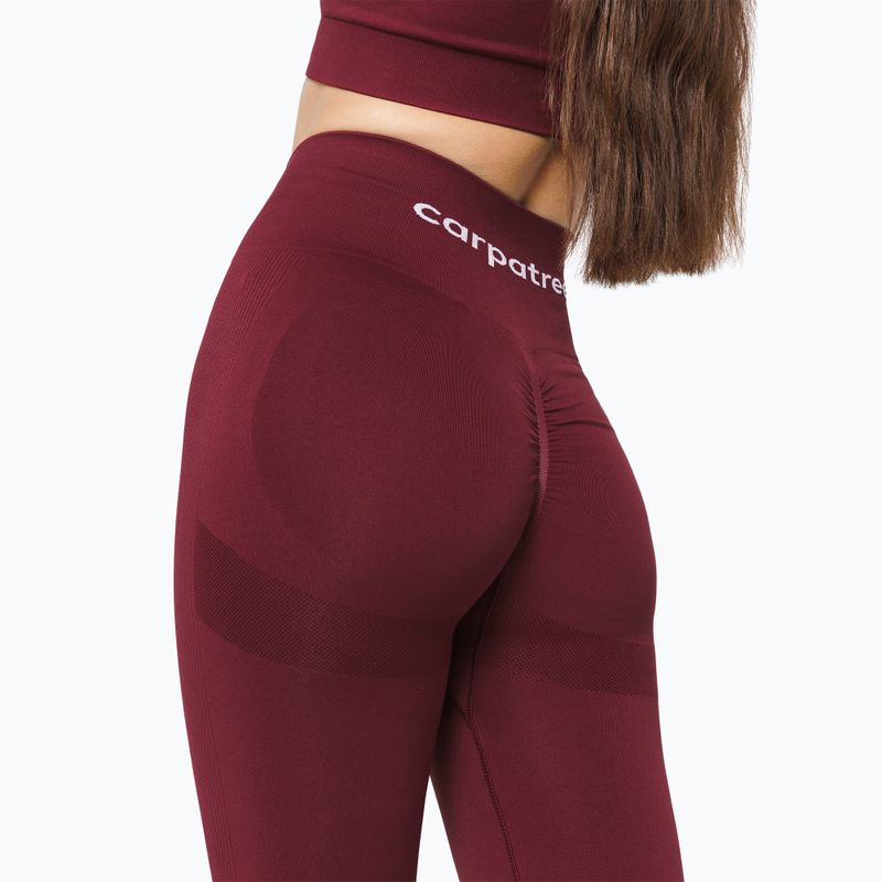 Moteriškos treniruočių tamprės Carpatree Allure Seamless burgundy 5
