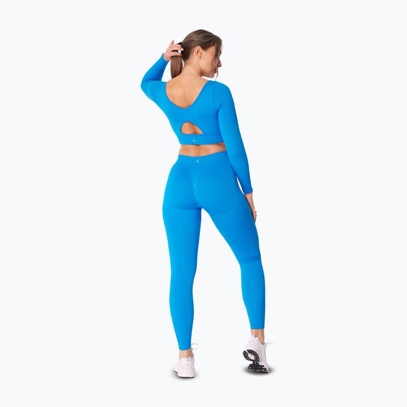 Moteriškos treniruočių tamprės Carpatree Eris Seamless electric blue 4