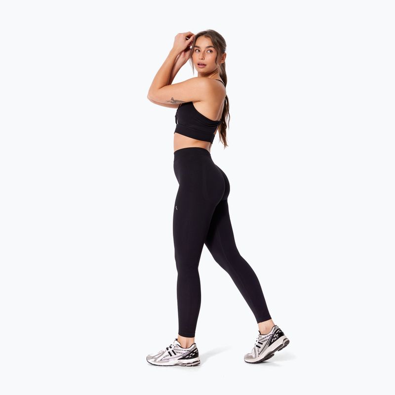 Moteriškos treniruočių tamprės Carpatree Eris Seamless black/orchid 5