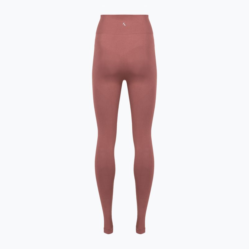 Moteriškos treniruočių tamprės Carpatree Dopamine Buzz Seamless rose/brown 7