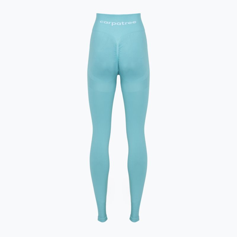Moteriškos treniruočių tamprės Carpatree Allure Seamless milky blue 8