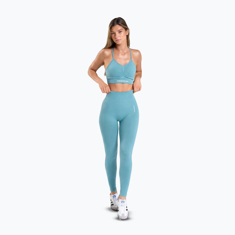Treniruoklių liemenėlė Carpatree Allure Seamless milky blue 2