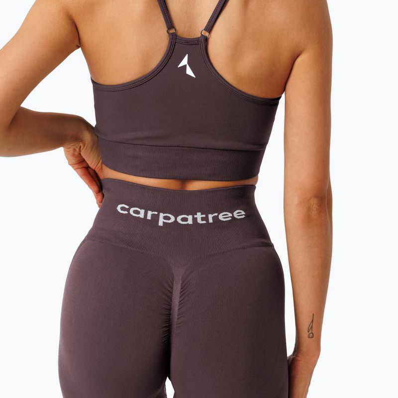 Moteriškos treniruočių tamprės Carpatree Allure Seamless berry brown 5