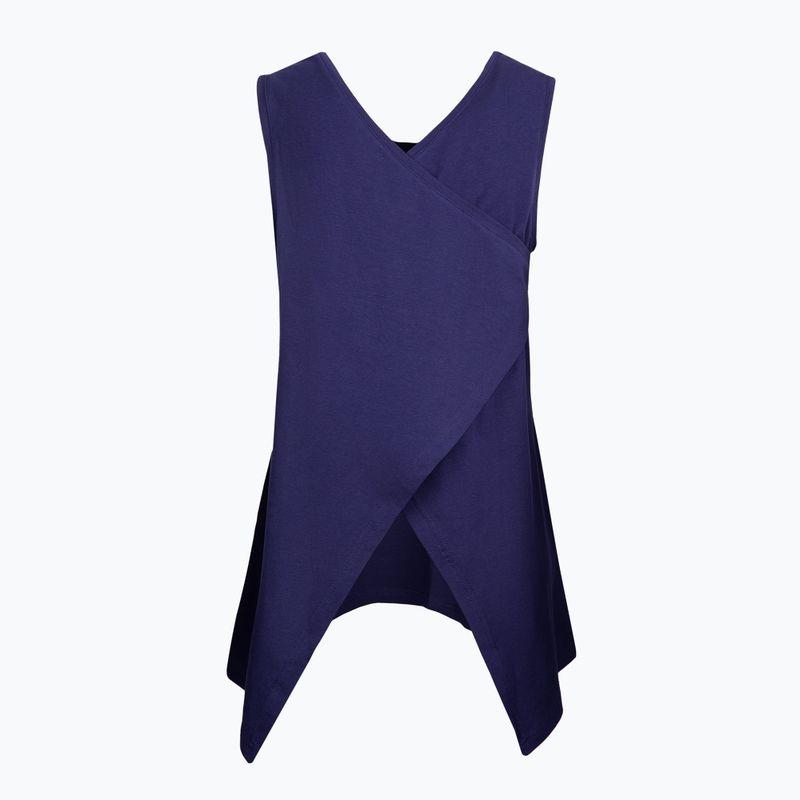 Moteriška jogos viršutinė dalis Moonholi Galaxy Open Back Tank blue 216 2