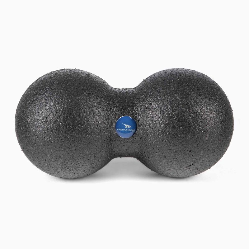 Yakimasport Duoball black 100209 masažinis kamuolys 2