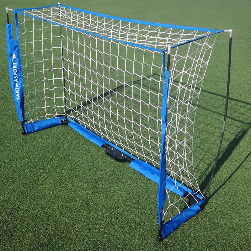 Yakimasport UNI futbolo vartai 180 x 120 cm mėlyni 100260