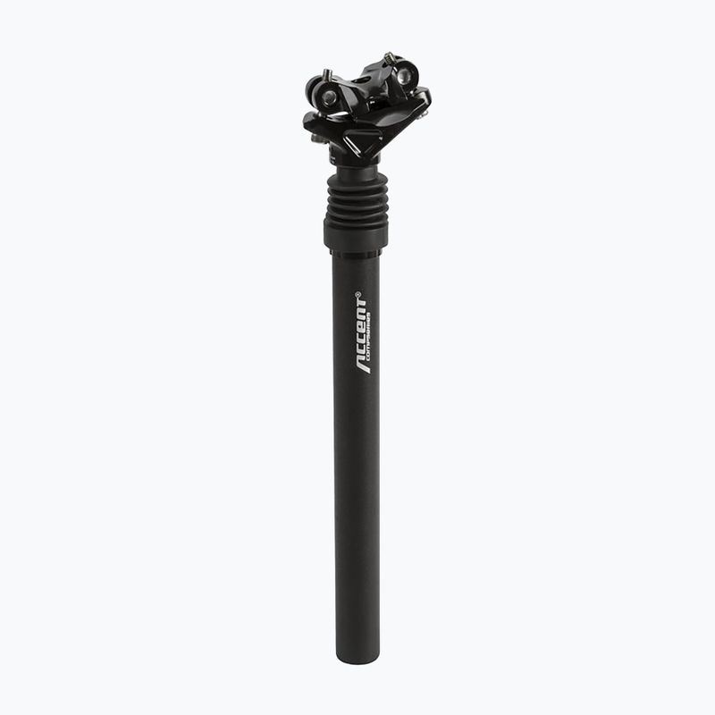 ACCENT Palm SP-888 juodas smėliuotas pakabos dviračių sėdynės statramstis