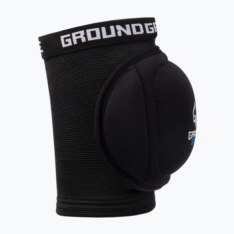 Ground Game Muay Thai Knockout Knee Protectors black MTKNEEPADM 2