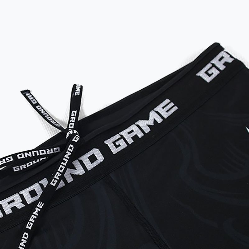 Ground Game Vale Tudo Samurai 2.0 vyriški treniruočių šortai juodi/daugiaspalviai 5