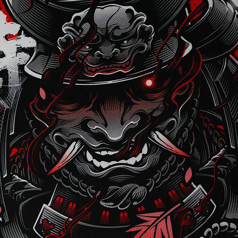 Ground Game Vale Tudo Samurai 2.0 vyriški treniruočių šortai juodi/daugiaspalviai 6