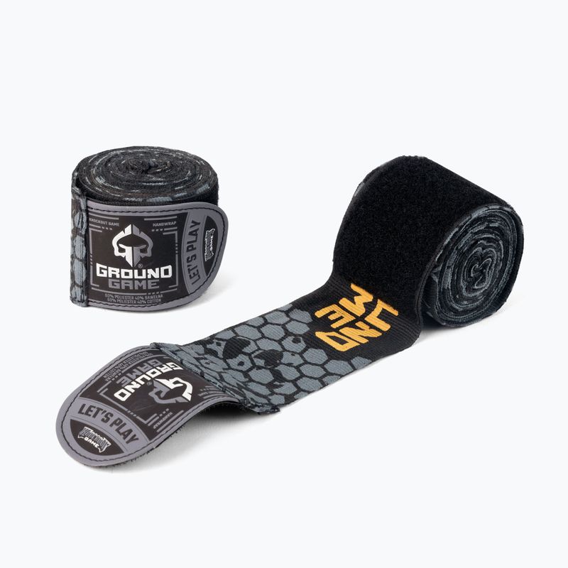 Ground Game "Cage Gold" pilki bokso tvarsčiai HANDWRCGOLD