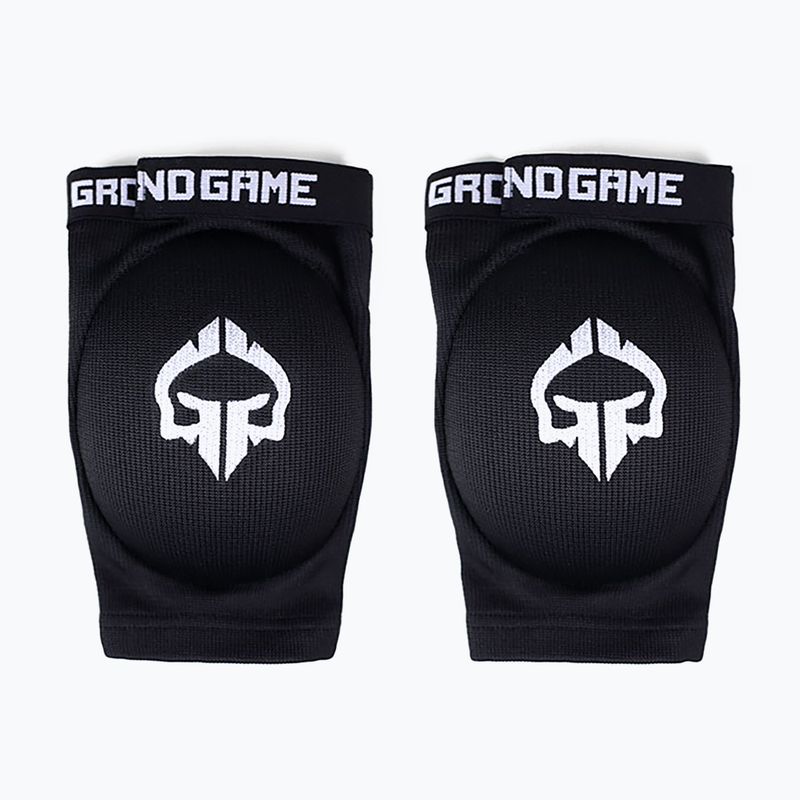 Ground Game "Knockout Game" alkūnių apsaugos, juodos ELPA
