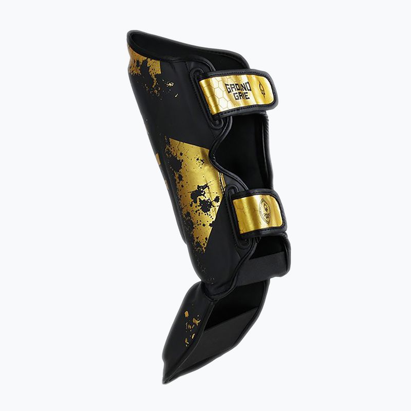 Ground Game Cage Gold blauzdikaulių apsaugos juoda SHINGUCGOLDS 3