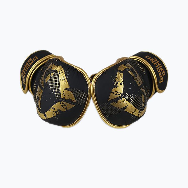 Ground Game MMA Cage Gold sparingo pirštinės MMASPARGLOCGOL 4