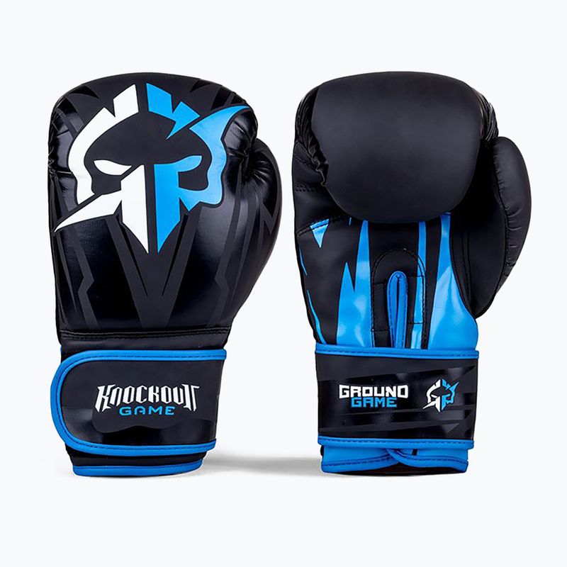Ground Game Logo 2.0 bokso pirštinės juodos 21BOXGLOLOG210