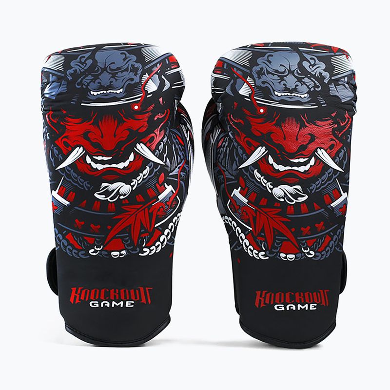 Ground Game "Samurai" bokso pirštinės juodos 21BOXGLOSAM10 4