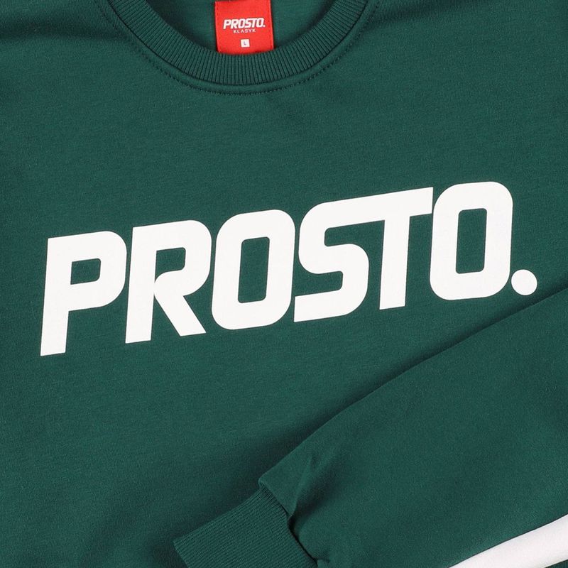 PROSTO Classic XXII vyriškas džemperis žalias KL222MSWE1034 3