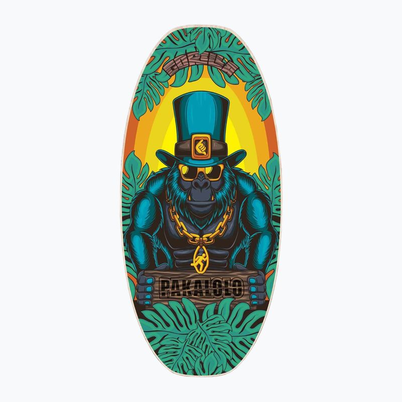 Skimbordo lenta PAKALOLO Gorilla S/M Skimboard multicolor