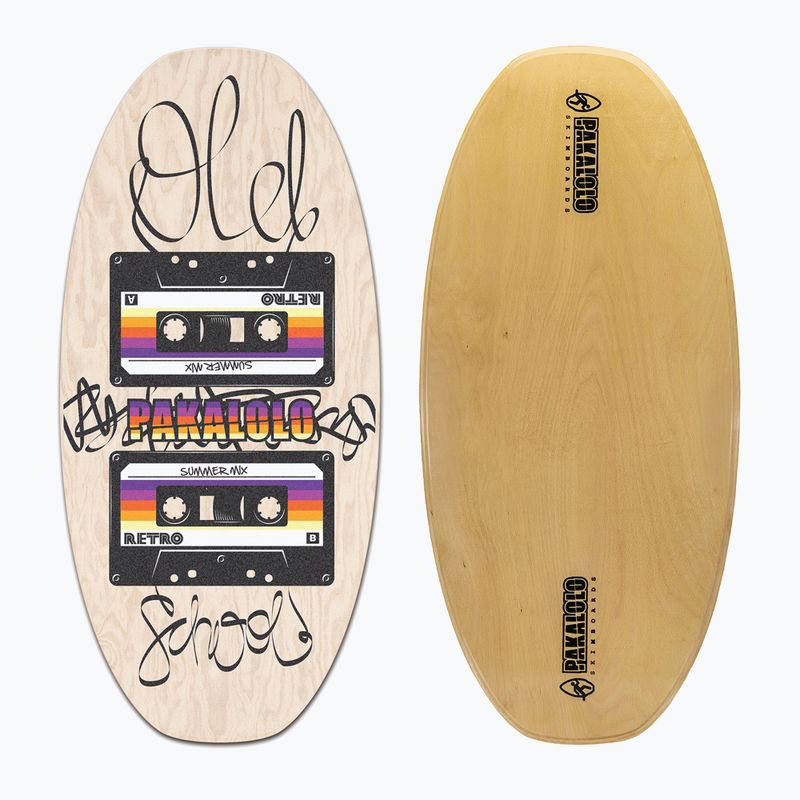 Skimboardo lenta PAKALOLO Old School S/M multicolor