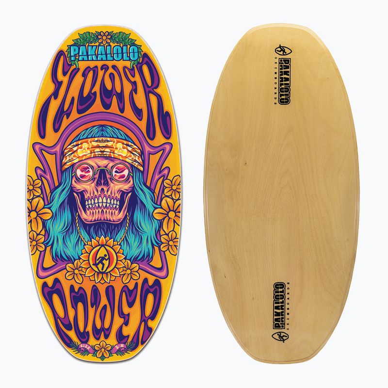 Skimboardo lenta PAKALOLO Flower Power L/XL multicolor