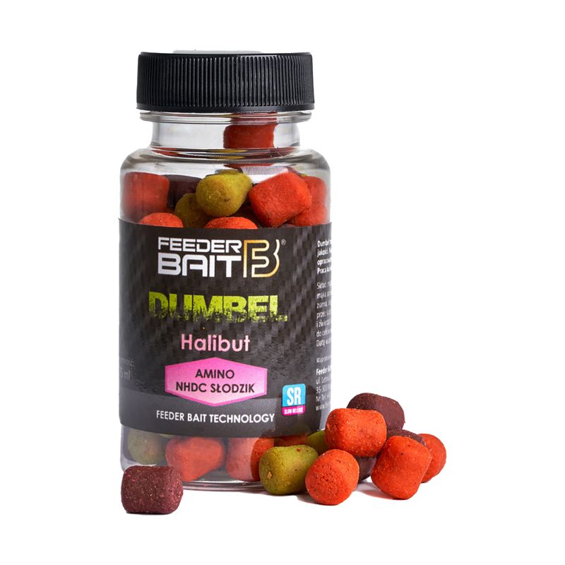 Dumbells Feeder Bait Halibut 10 mm 75 ml FB5-2 kabliukų masalas