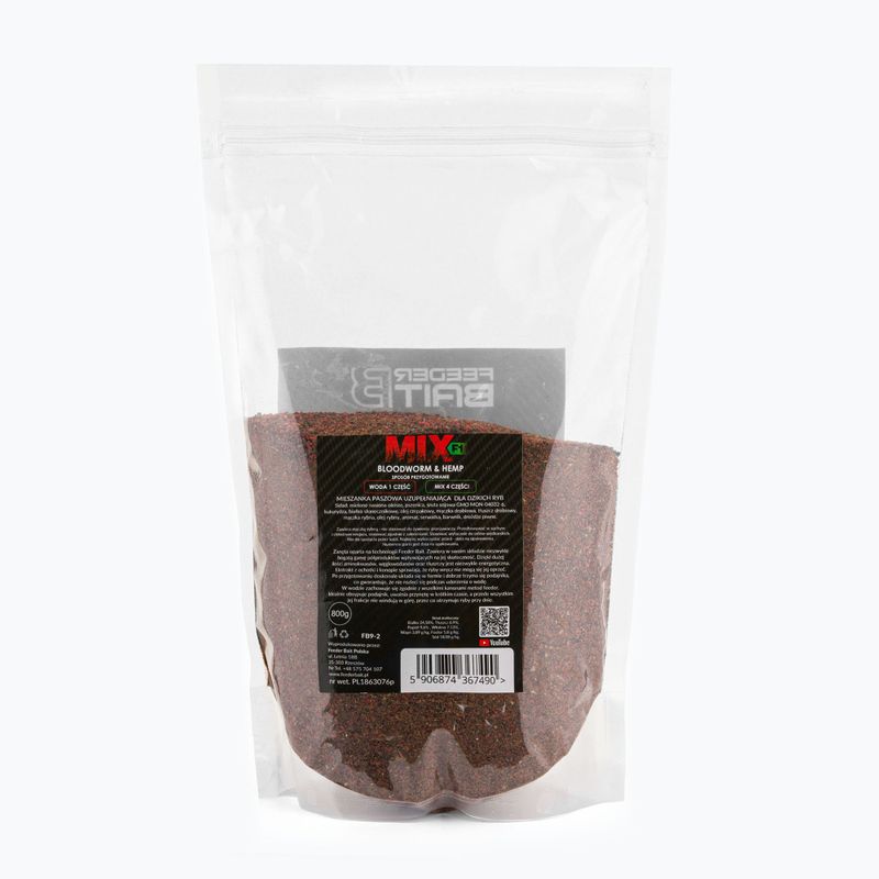 Feeder Bait Method Mix F1 Ochotka&Hemp 800 g FB9-2 2