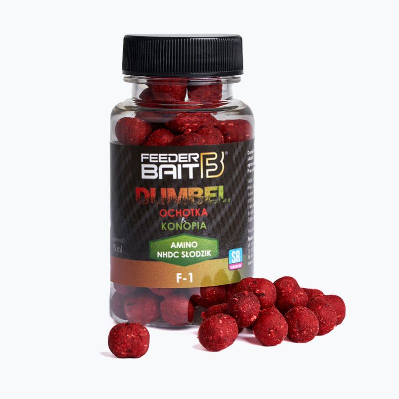 Dumbells Feeder Bait F1 10 mm 75 ml FB5-5 kabliukų masalas