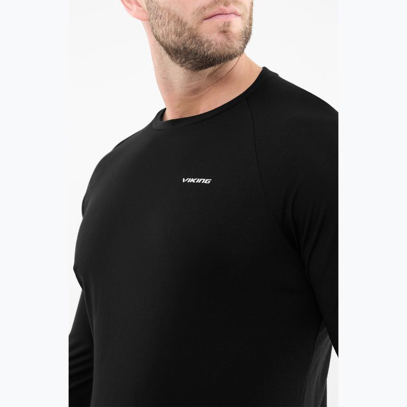 Vyriški termoaktyvūs marškinėliai Viking Andali black 4
