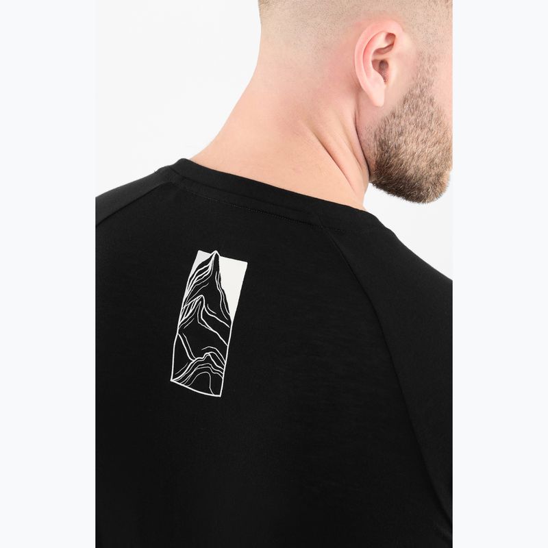 Vyriški termoaktyvūs marškinėliai Viking Andali black 5