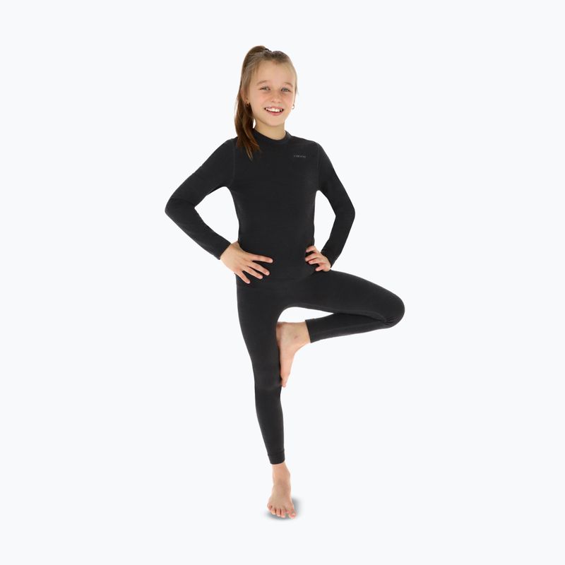 Vaikiškas termoaktyvių apatinių komplektas Viking Flam Base Layer grey 3