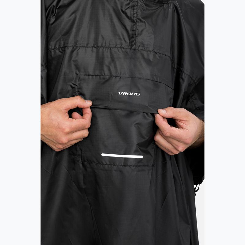 Lietaus apsiaustas Viking Vesper Backpack black 5