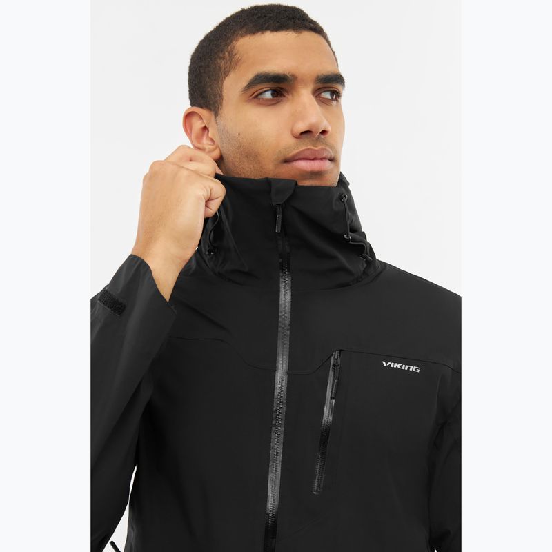 Vyriška lietaus striukė Viking Trek Pro 2.5 black 4