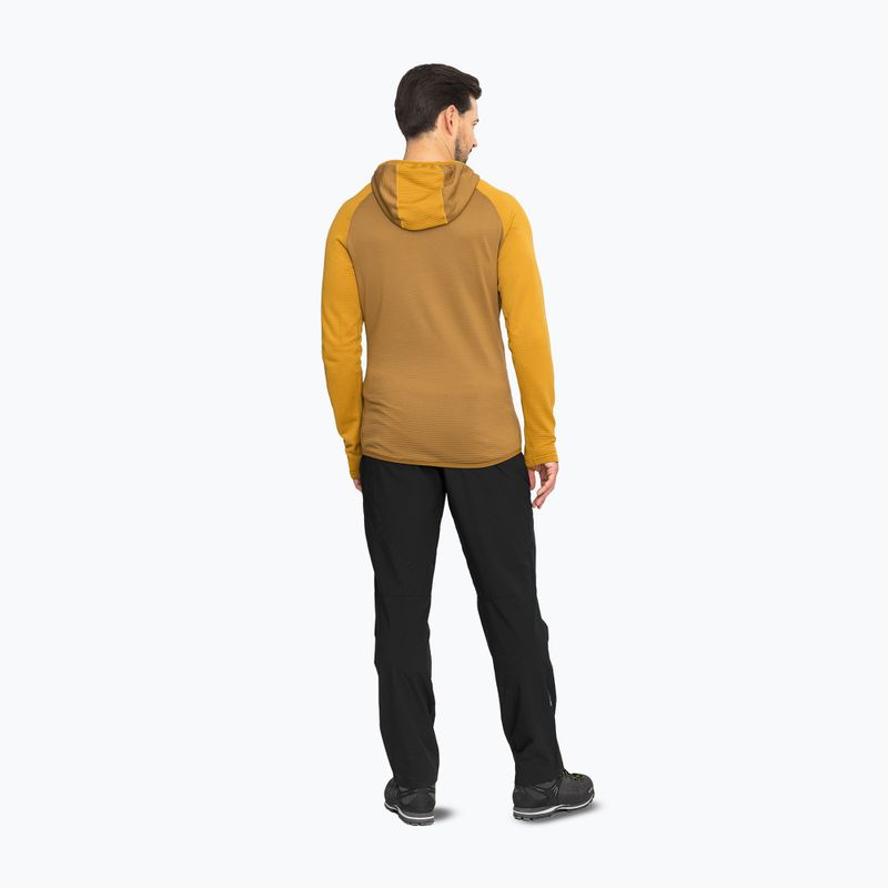 Vyriškas žygio džemperis Viking Birger Hoodie light brown/yellow 3
