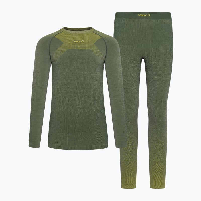 Vyriškas termo apatinio trikotažo komplektas Viking Altis Base Layer dark green 7