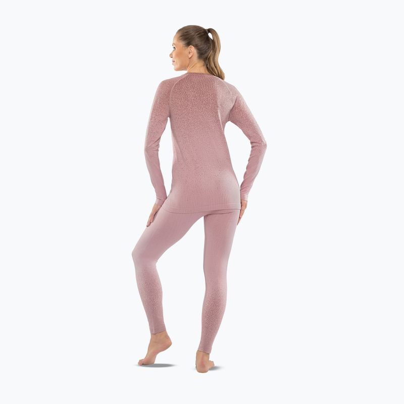 Moteriškas termo apatinio trikotažo komplektas Viking Altis Base Layer pink 2