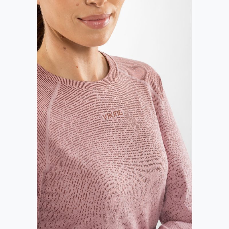 Moteriškas termo apatinio trikotažo komplektas Viking Altis Base Layer pink 5