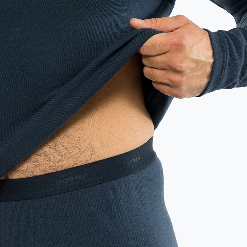 Vyriškas termo apatinio trikotažo komplektas Viking Meriboo Base Layer navy 6