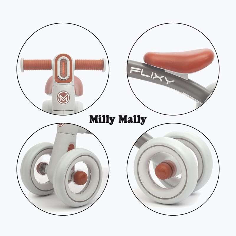 Balansinis dviratukas Milly Mally Flixy cream 9