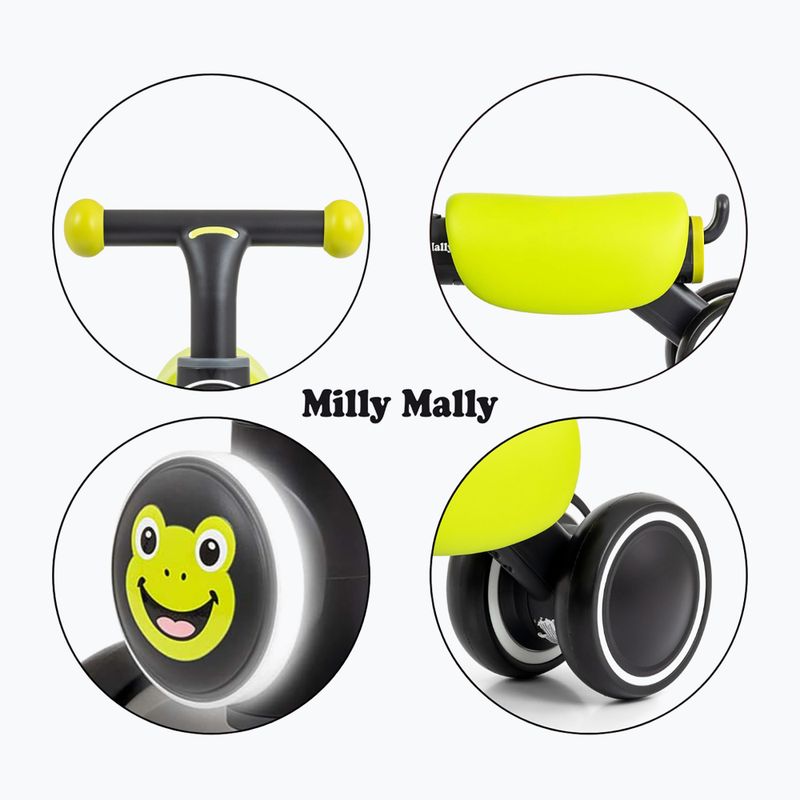Balansinis dviratukas Milly Mally York green 11