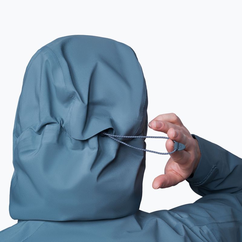 Moteriška striukė nuo lietaus Alpinus Selenga pilka/šalavijų 3