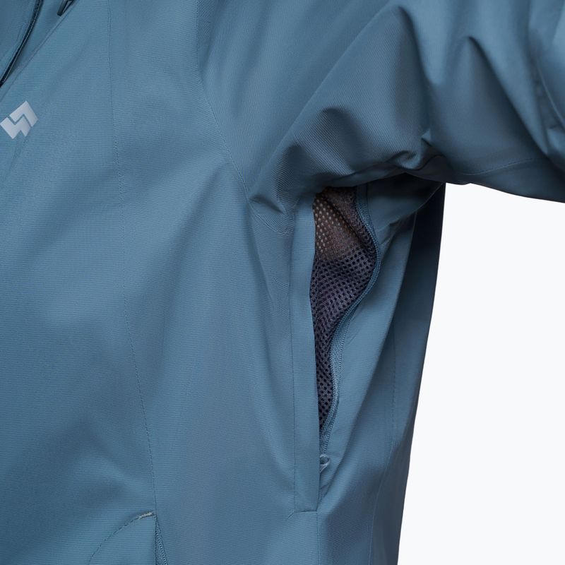 Moteriška striukė nuo lietaus Alpinus Selenga pilka/šalavijų 7