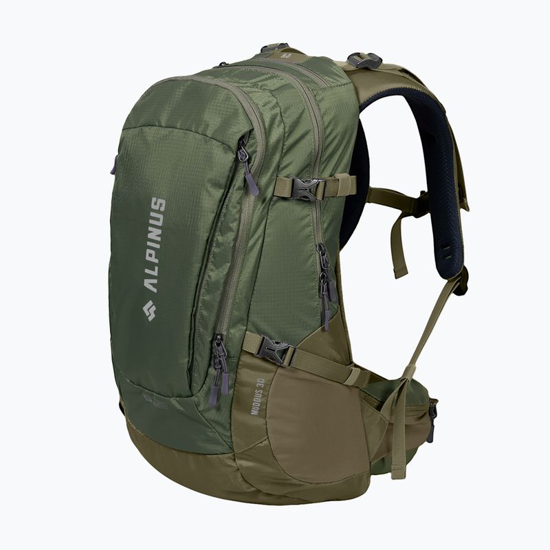 Turistinė kuprinė Alpinus Muddus 30 l green/olive