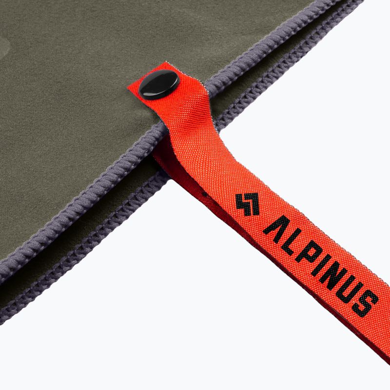 Greitai džiūstantis rankšluostis Alpinus Tarifa dark green 4
